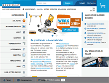 Tablet Screenshot of bouwmaat.nl